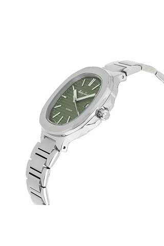 Montre automatique Evasion Argenté et kaki