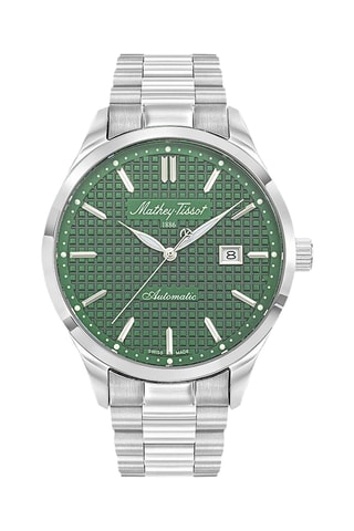 Orologio automatico in acciaio - Argentato e verde