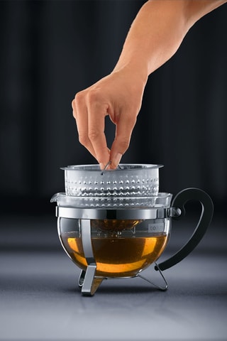 Chaleira em vidro borossilicato Chambord - 1 l