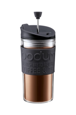 Caneca de pistão  isotérmica Travel Press - 350 ml