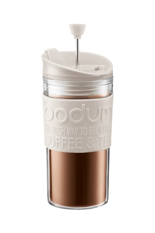 Caneca de pistão  isotérmica Travel Press - 350 ml