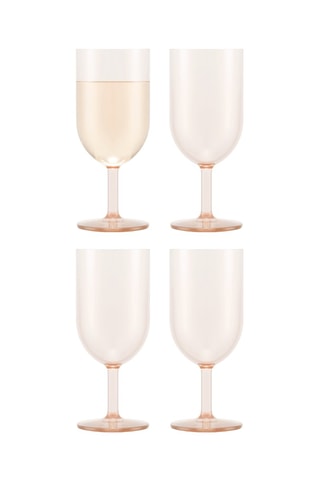 4 copos com pé Okteet - 23 cl