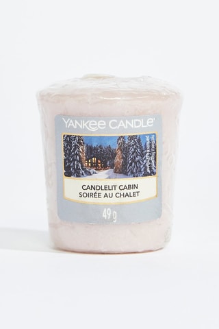 Vela perfumada com cera - Candlelit Cabin