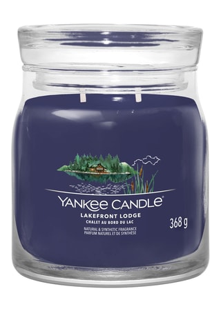 Vela perfumada jarra modelo médio - Chalet au bord du lac