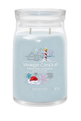 Vela perfumada jarra modelo grande Signature - Refuge du pôle Nord