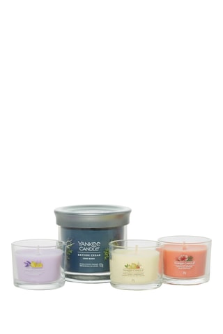 Coffret de 4 velas votivas em vidro Signature - 4 x 37 g