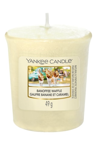 Vela modelo Signature - Waffle de banana e caramelo