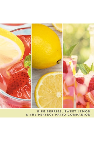 Vela perfumada jarra modelo grande Signature - Limonade Glacée aux Fruits Rouges