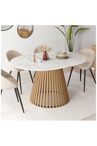 Mesa extensible Camélia - 110/150 x 75 x 110 cm