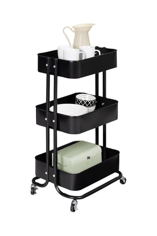 Mueble auxiliar de cocina - Negro