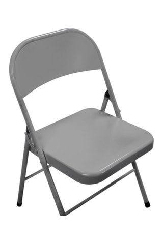 2 chaises pliantes Lucy - 45 x 78 x 43 cm