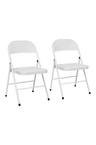 2 sillas apilables Lucy - 45 x 78 x 43 cm