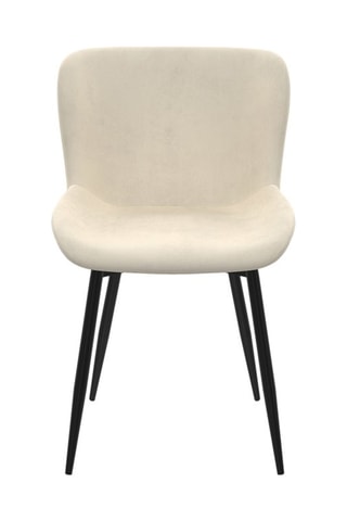 2 sillas Taylor - 50 x A79 x 52 cm - Tapizado de terciopelo