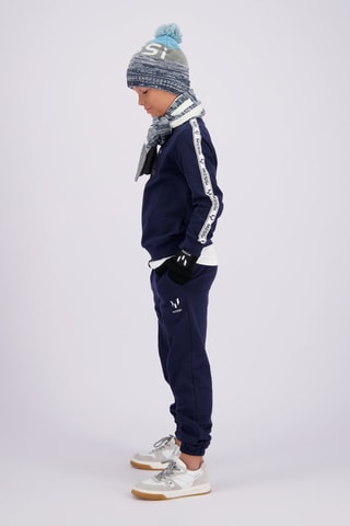 Bonnet à pompon Vaso - Bleu