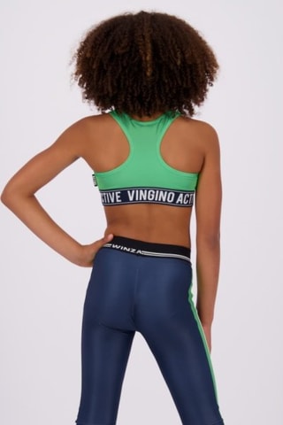 Brassière de sport - Vert et bleu marine