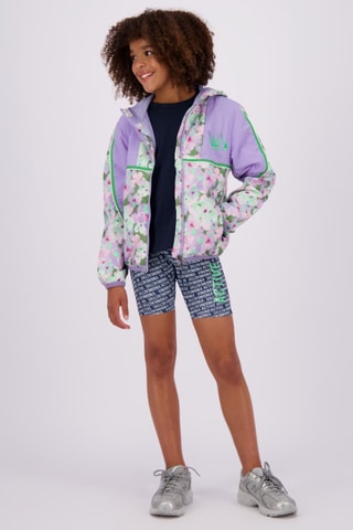 Blouson à capuche - Violet et vert