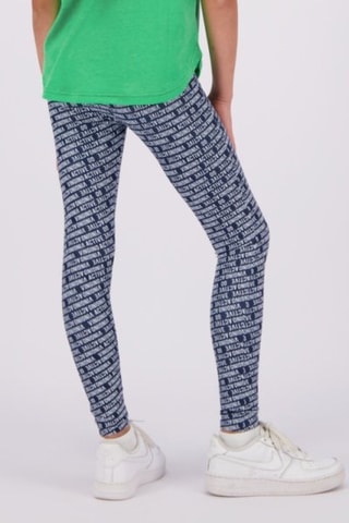 Legging - Bleu marine et blanc