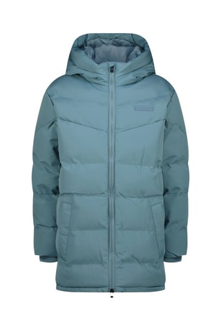 Doudoune à capuche - Bleu canard