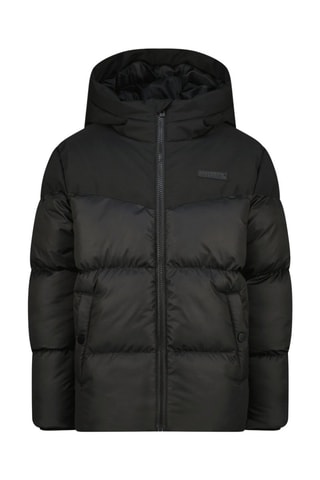 Doudoune à capuche - Noir