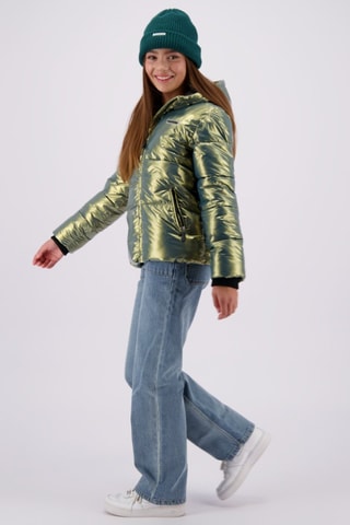 Doudoune à capuche - Vert