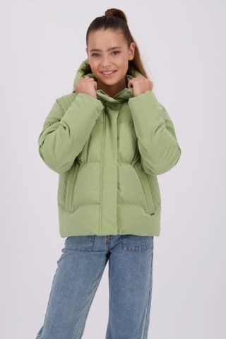 Doudoune à capuche - Vert clair