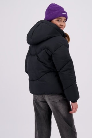 Doudoune à capuche - Noir