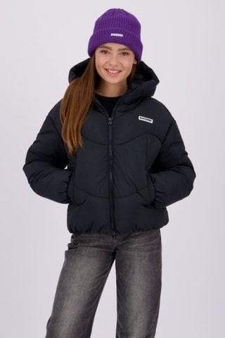 Doudoune à capuche - Noir