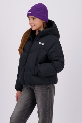 Doudoune à capuche - Noir