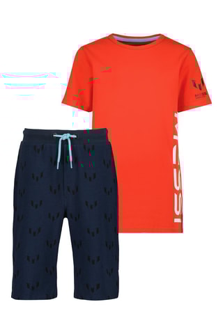 Pyjama Ville - Bleu et rouge