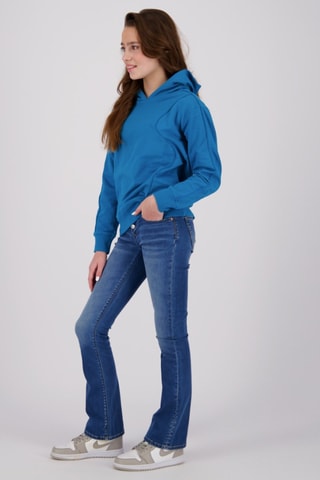 Sweat à capuche - Bleu cobalt