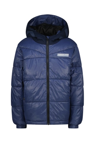 Doudoune à capuche Thiemo - Bleu foncé