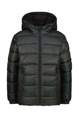 Doudoune réversible à capuche Tiffon - Noir