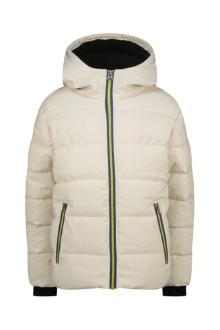 Doudoune à capuche Terrel - Ecru