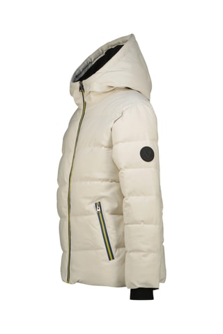 Doudoune à capuche Terrel - Ecru