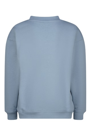 Sweat Icon-crew - Bleu cobalt et vert