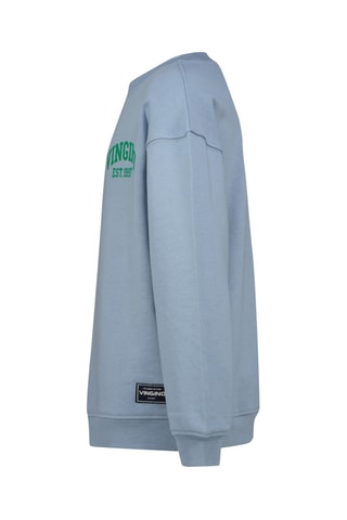 Sweat Icon-crew - Bleu cobalt et vert