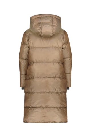 Doudoune longue à capuche Tezzy - Vert