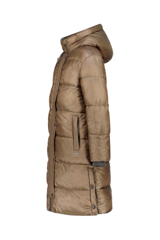 Doudoune longue à capuche Tezzy - Vert