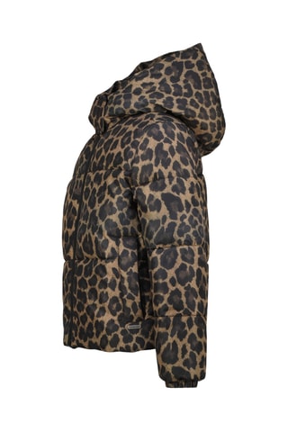 Doudoune à capuche Tigelle - Noir et marron