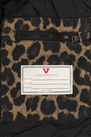 Doudoune à capuche Tigelle - Noir et marron