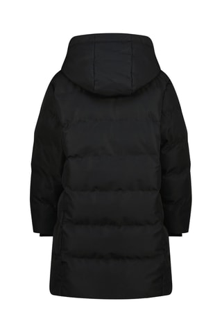 Doudoune longue à capuche 2-en-1 Tanja - Noir