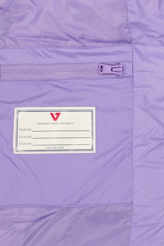 Doudoune à capuche Tinza - Violet et jaune