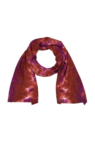 Echarpe tie and dye Volanne - Violet et bordeaux