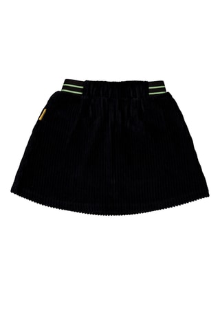 Jupe en velours Quenti - Noir