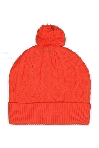 Bonnet à pompon Vesta - Rouge