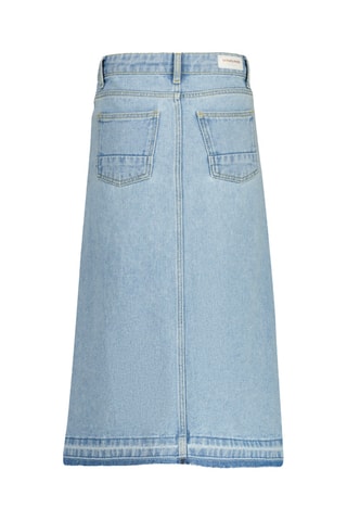 Jupe en jean Doris - Ciel