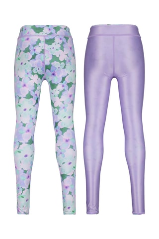 2 leggings Shanny - Mauve