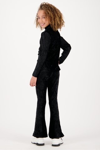 Pull en velours Jenika- Noir