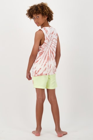 Débardeur tie and dye Gity - Rouge et blanc