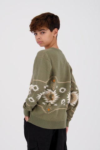 Pull Mario - Vert olive